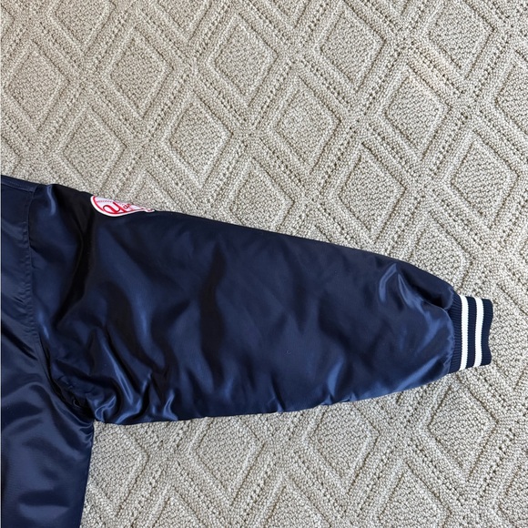Vintage Yankees Navy Blue Bomber Jacket - Picture 4 of 13